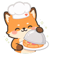 Honey Fox Chef Cursor Default