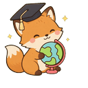Honey Fox Grad Cursor Pointer