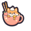 Honey Fox Latte Cursor Default