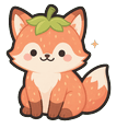 Honey Fox Peach Cursor Pointer