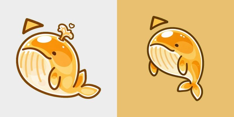 Honey Jelly Dolphin Cursor