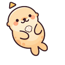 Honey Otter Pip Cursor Default