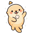 Honey Otter Pip Cursor Pointer