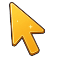 Honey Slime Bow Cursor Default