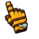 Honey Voxel Bee Pointer
