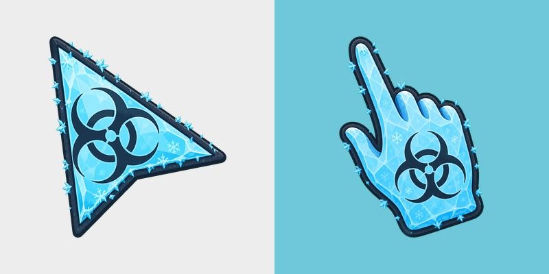 Ice Cyan Biohazard