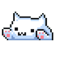 Ice Pixel Bongo Cat Pointer