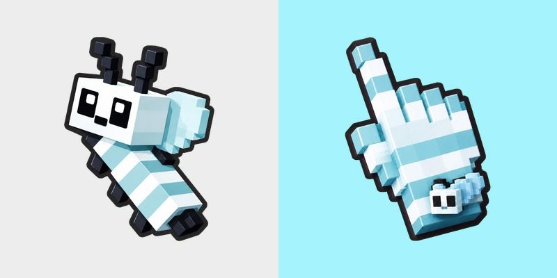 Ice Voxel Bee