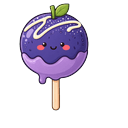 Indigo Blueberry Cake Pop Cursor Default