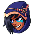Indigo Mirage Scythe Cursor Pointer