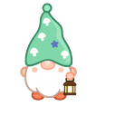 Indigo Mushroom Gnome Cursor Pointer