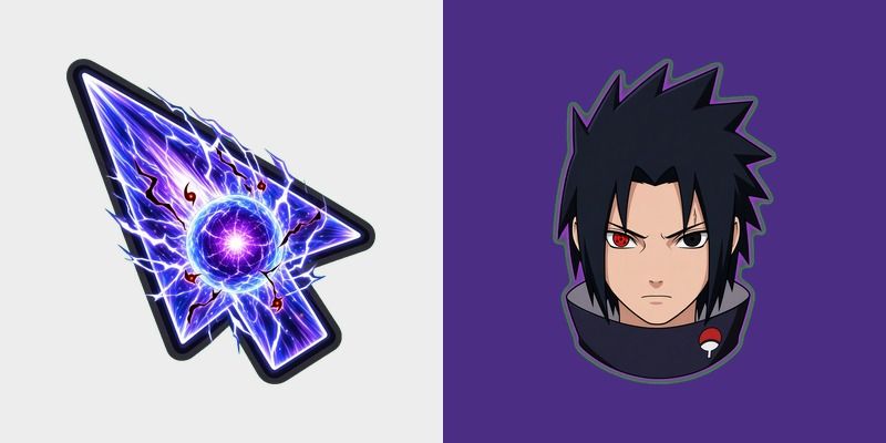 Indigo Sasuke Chidori Cursor