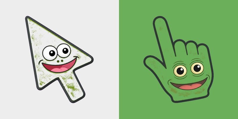 It Is Wednesday My Dudes Meme custom cursor pack preview for Chrome, Edge and Windows