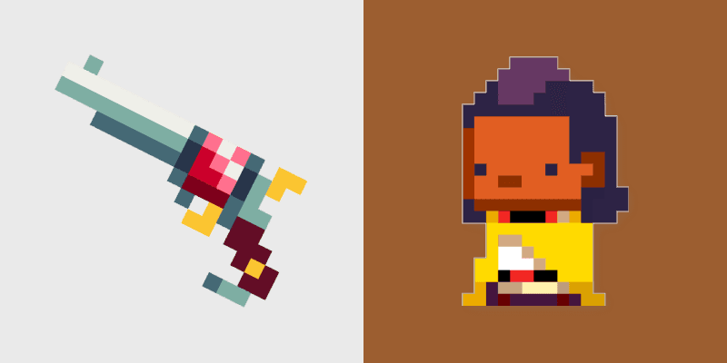 Custom Cursor Pack - Gungeon Hunter Rusty Sidearm