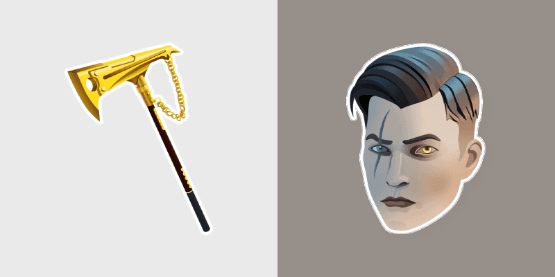 Golden King Pickaxe Cute Cursor Pack