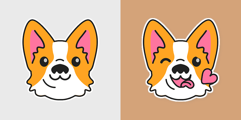 Cute Corgi Puppy Custom Cursor Pack