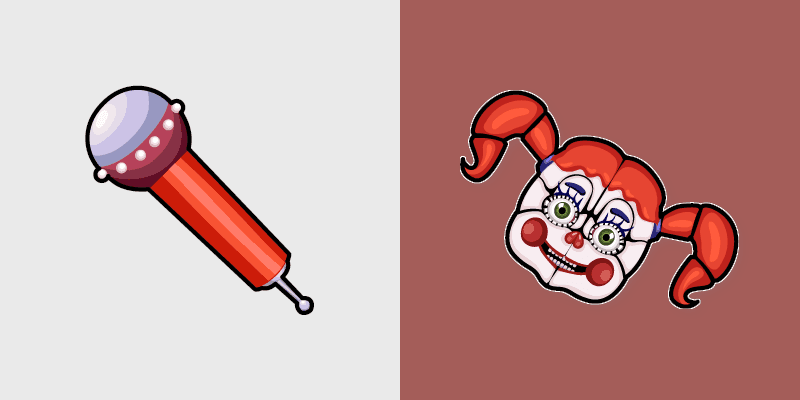 Cute Cursor Pack - Circus Baby