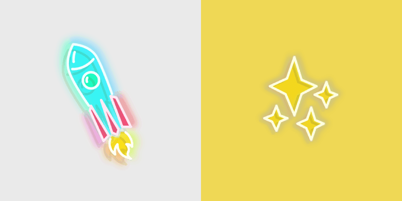 Neon Neon Cursor Pack