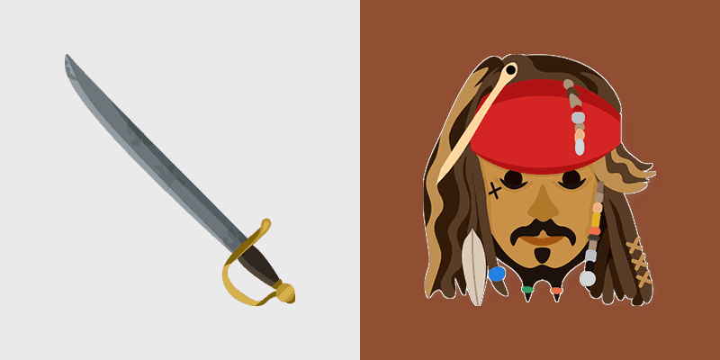 Custom Cursor Pack - Jack Sparrow Edition