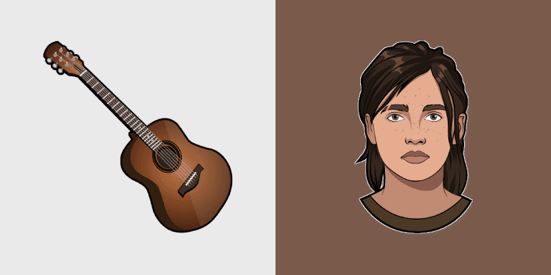 Cute Cursor Pack - Ellie from The Last of Us II