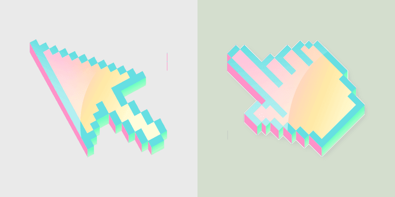 Custom Pixel Art Cursor Pack for Windows