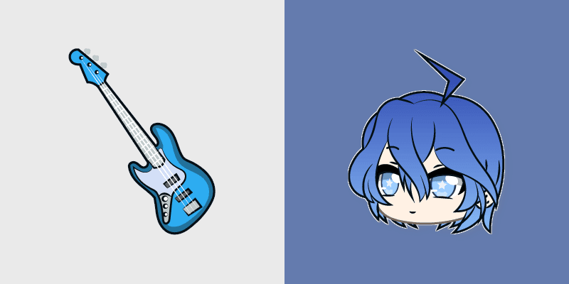 Custom Luca Guitar Cursor Pack