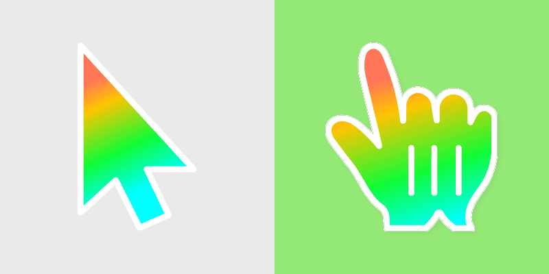 Custom Cursor Gradient Pack