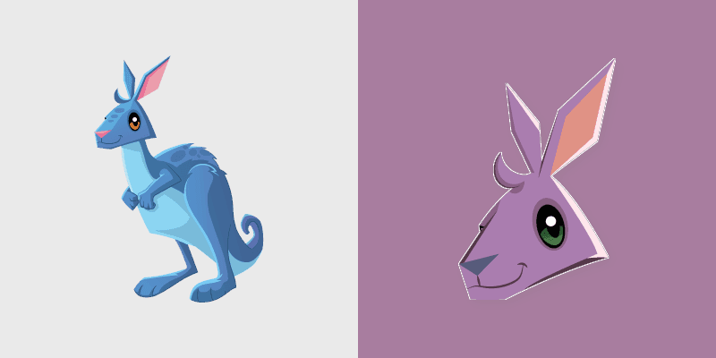 Animal Jam Cute Kangaroo Cursor Pack