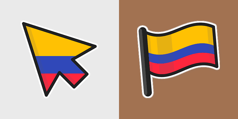 Colombia Cursor Pack