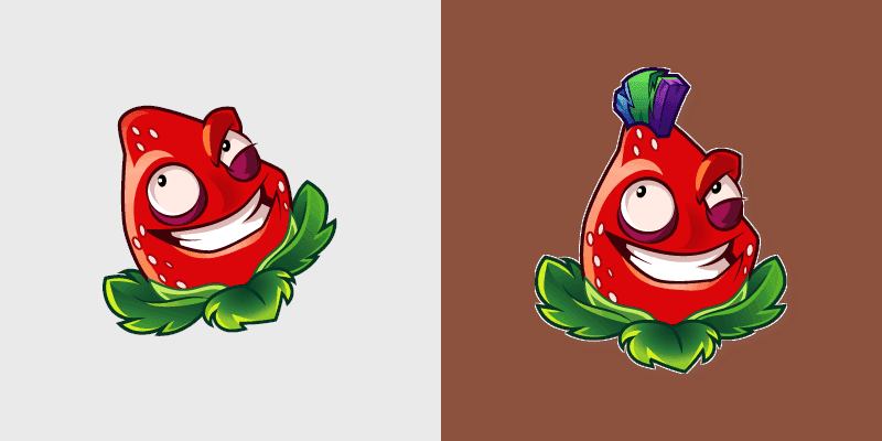 Cute Cursor Pack - Plants vs. Zombies Strawburst