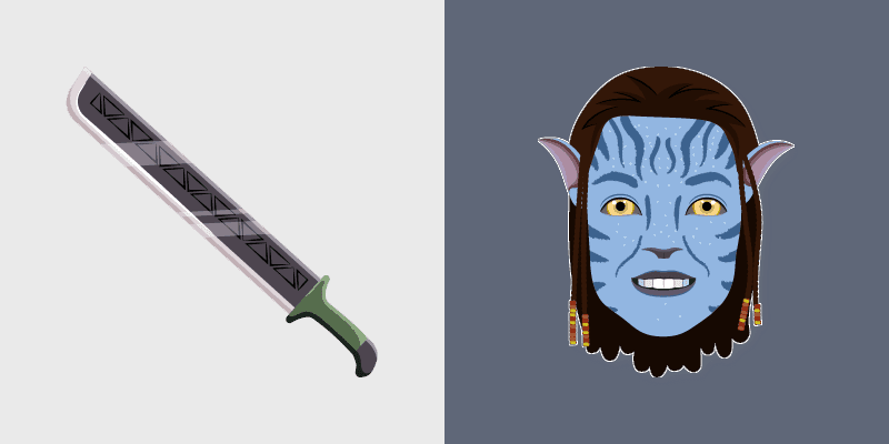 Avatar Grace & Machete Custom Cursor Pack