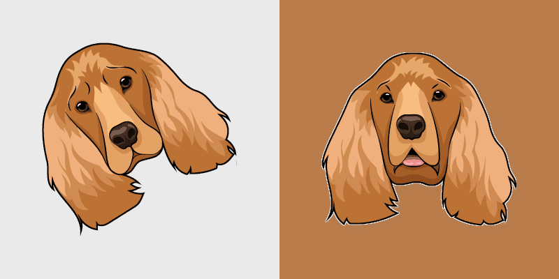 Cute Cursor Pack - English Cocker Spaniel