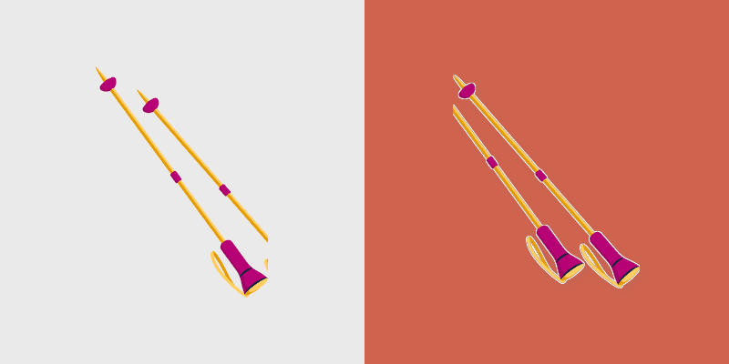 Skiing Cursor Pack