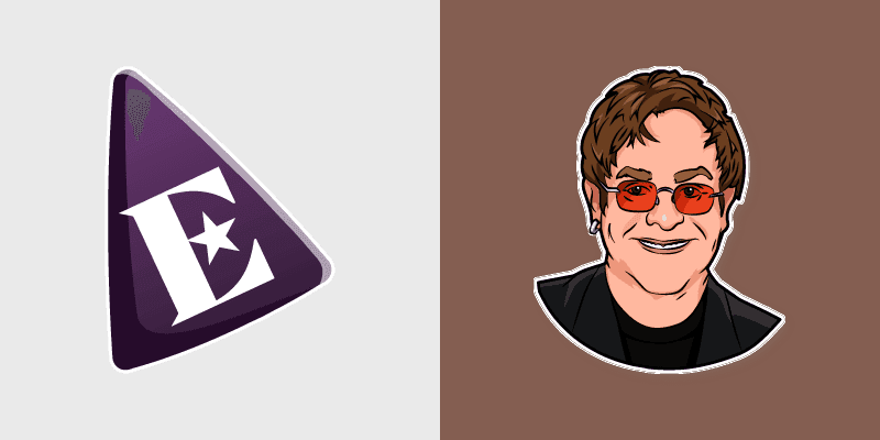 Elton John Custom Cursor Pack