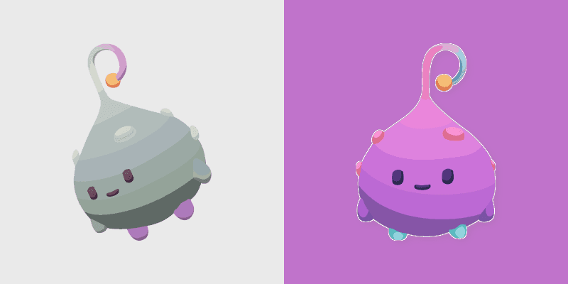 Ooblets Cute Mouse Cursor Pack
