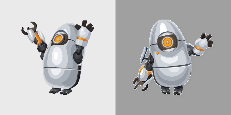 Cute P-Body Cursor Pack