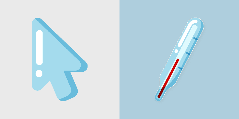Custom Cute Mouse cursor pack