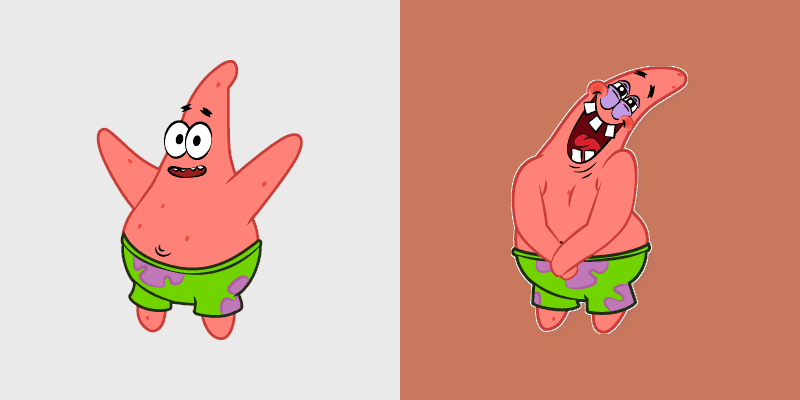 SpongeBob Blushing Custom Cursor Pack