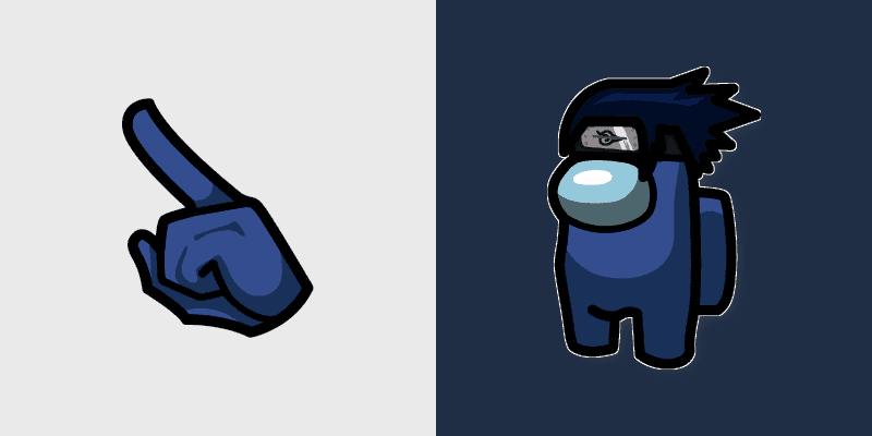 Custom Sasuke Uchiha Cursor Pack