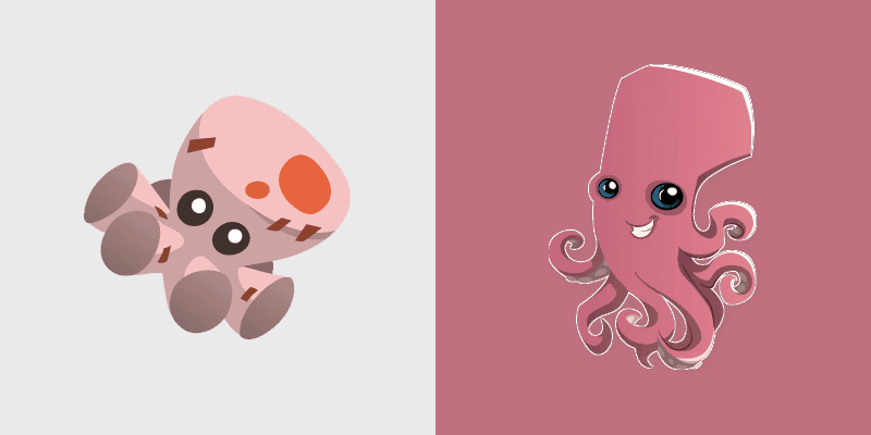 Cute Cursor Octopus Pack