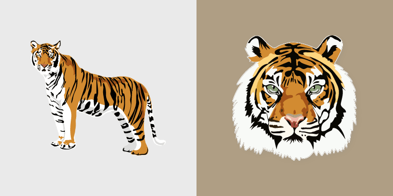 Tiger's Cute Cursor Pack