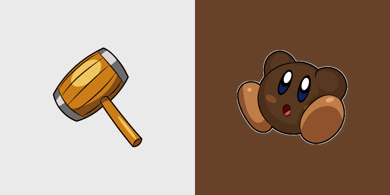 Kirby Brown Kirby Cursor Pack