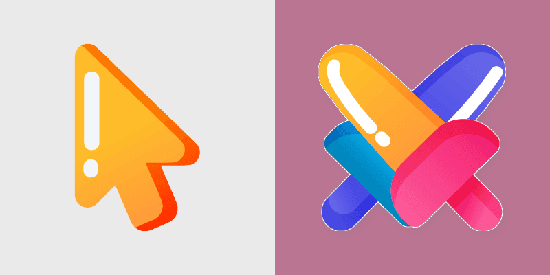 Cute Swords Cursor Pack