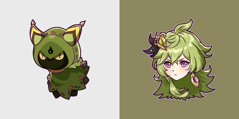 Genshin Impact Cute Collei Custom Cursor