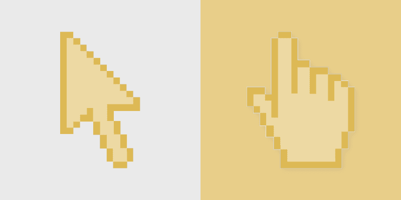 Banana Blast Cursor Pack