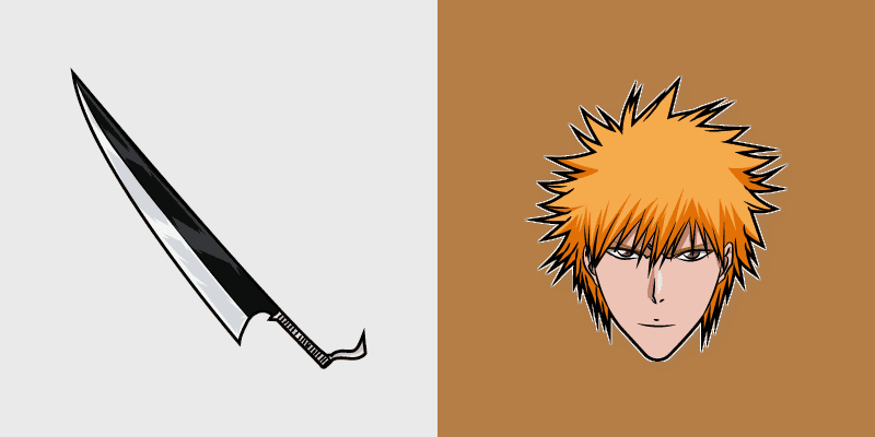 Ichigo Kurosaki Custom Cursor Pack