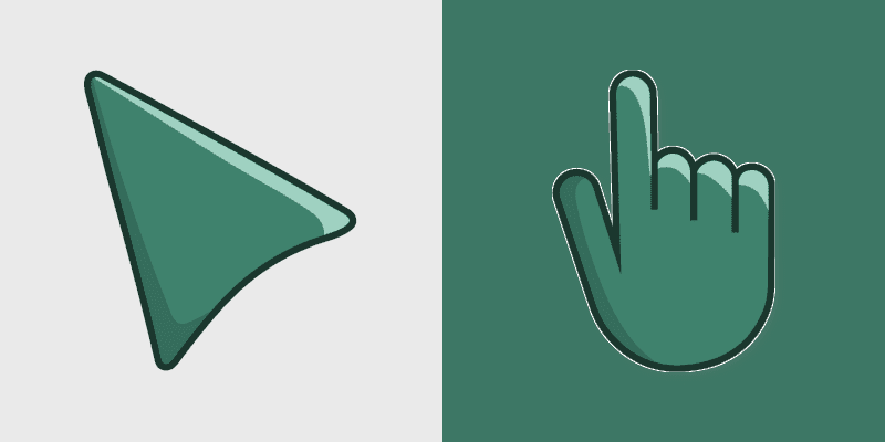 Custom Cursor Viridian Delight