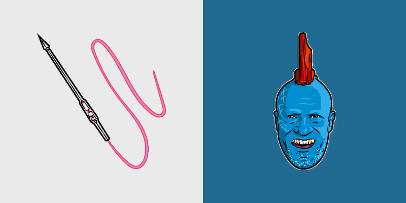 Custom Cursor - Guardians of the Galaxy Yondu Udonta and Yaka Arrow