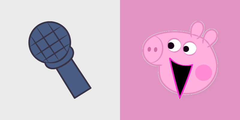 Custom Cursor Pack - Peppa Pig Funkin' Friday