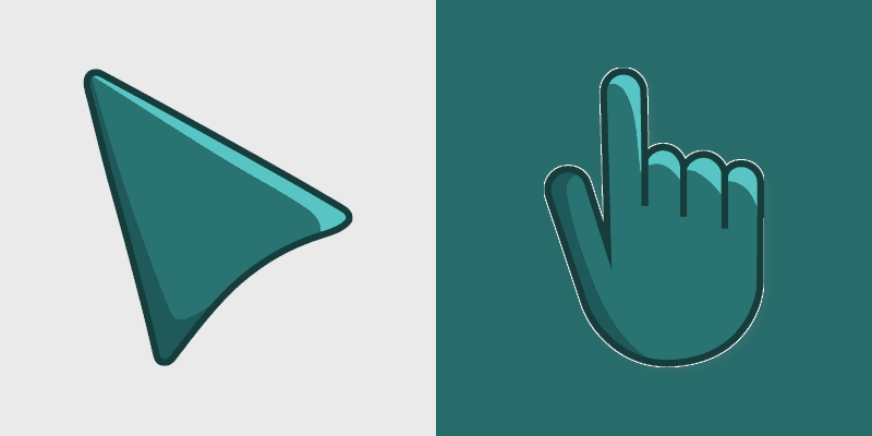 Cool Cursor Pack - Skobeloff Green